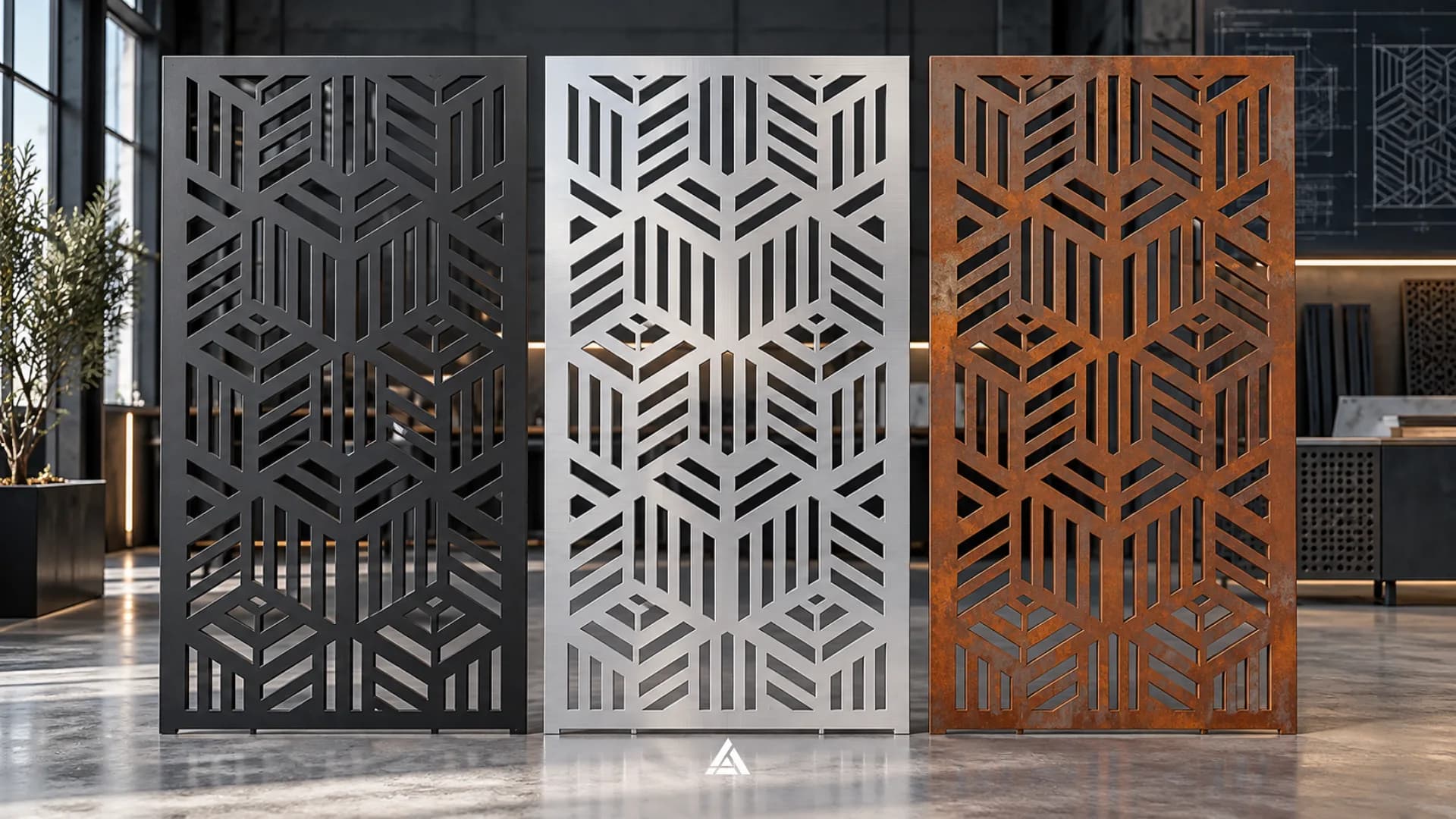 Mild Steel vs Aluminum vs Corten for Decorative Laser Cut Panels